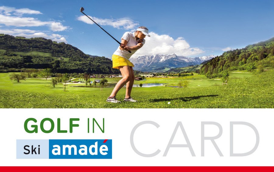 Golf Ski amadé: Ski amadé Golf Card. Golf spielen Steiermark und Salzburg.